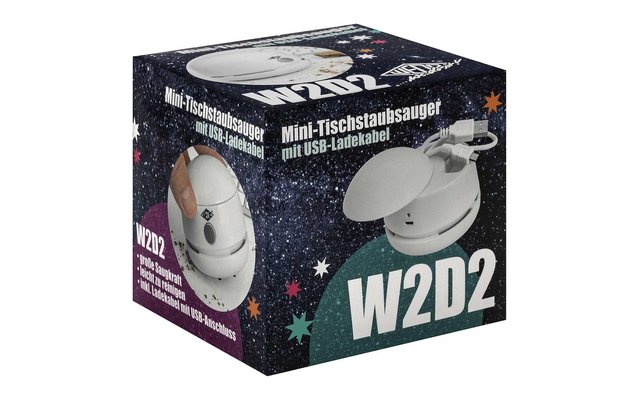 WEDO Mini aspirateur de table W2D2