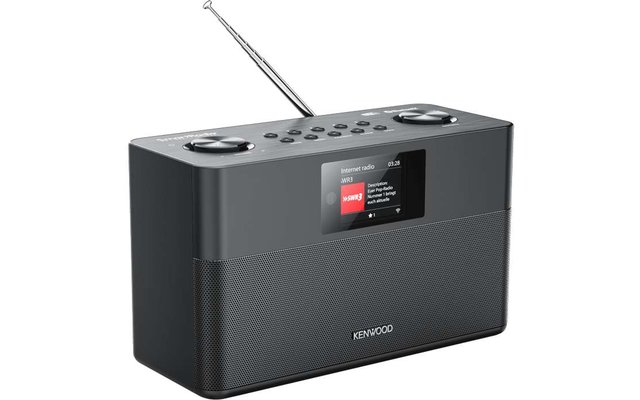 Kenwood CR-ST100S-B Smart radio with DAB+ and Bluetooth audio streaming black