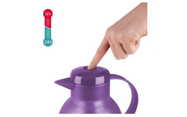 Emsa vacuum jug Samba 1 liter lavender translucent