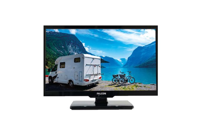 Easyfind Falcon Camping Set LED TV incl. satellietsysteem 19 inch