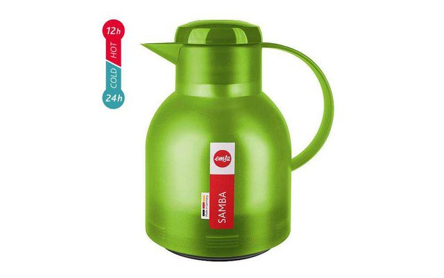 Emsa vacuum jug Samba 1 liter light green translucent
