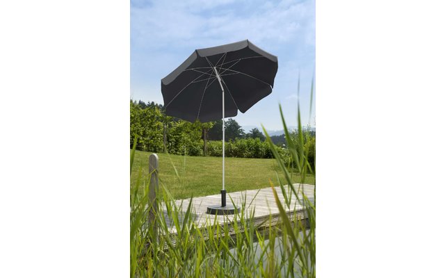 Schneider Umbrellas Parasol Ibiza 200 cm round anthracite