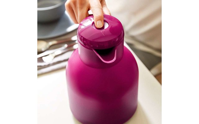 Emsa vacuum jug Samba 1 liter raspberry translucent