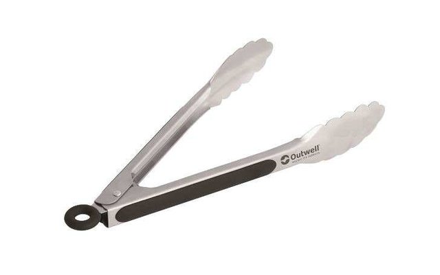 Outwell barbecue tongs stainless steel