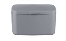 Wenko Caja de Baño Barcelona con Tapa Caja de Almacenamiento gris