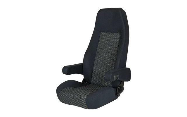  Sportscraft Sitz S9.1 Fahrer- und Beifahrersitz mit Lordosenstütze Ara schwarz/grau
