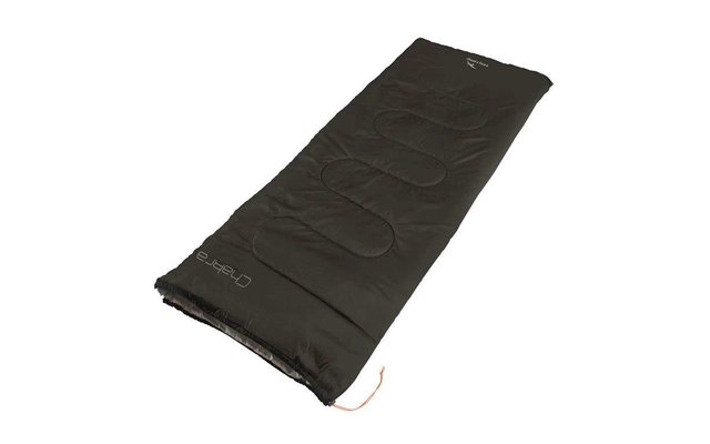 Easy Camp Chakra Square Sleeping Bag Rectangular Travel Sleeping Bag Chakra Black
