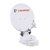 Caratec Smart D Sat Sat Antenne CASAT500S Twin LNB ready 50 cm wit