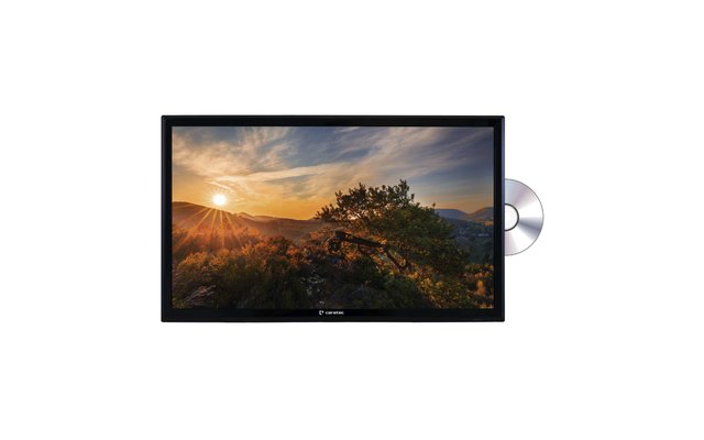 Caratec Vision CAV240P-D 60cm 24" wide angle TV with DVB-T2 HD DVB-S2 and DVD player