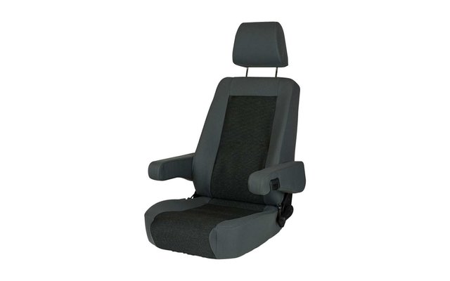 Sportscraft Sitz S6.1 Tavoc 2 grau/schwarz ohne Lordosenstütze