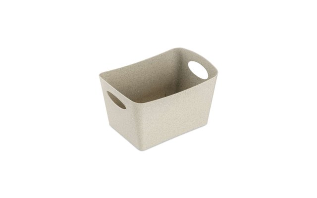 Koziol Storage Box Boxxx S recycled desert sand 1 liter beige