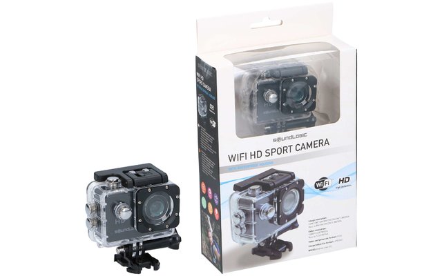Soundlogic Pro 1080P Action Camera with LCD Screen