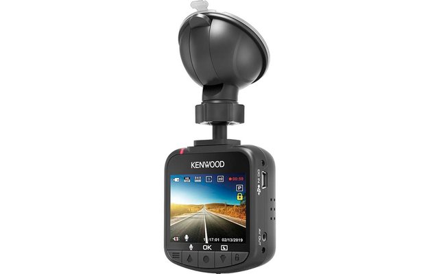 Kenwood DRV-A100 HD Dashcam with G-Sensor and GPS black