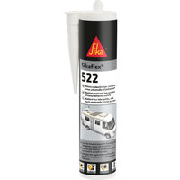 Sellador-adhesivo Sika Sikaflex 522 300 ml negro