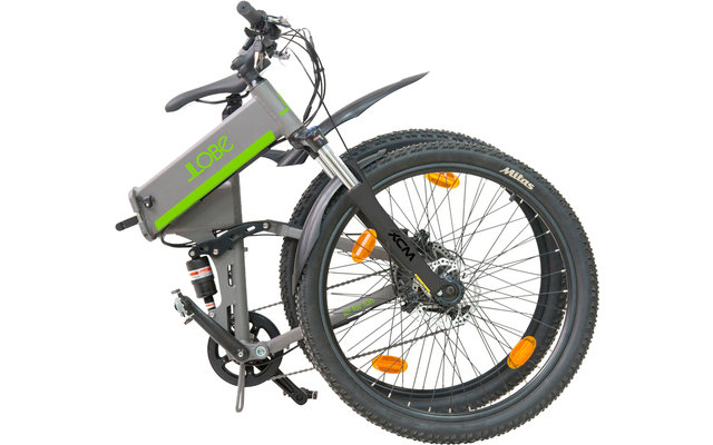 LLobe opvouwbare mountain e-bike 27.5 inch grijs
