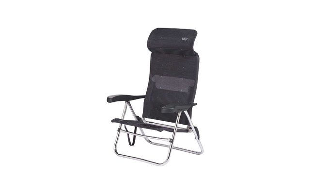 Crespo AL-205 Compact Beach Chair Strandstuhl grau