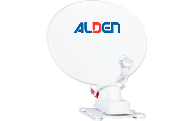 Sistema de satélite Alden Onelight 65 incl. A.I.O. Televisor EVO HD de 24 pulgadas y control de antena integrado