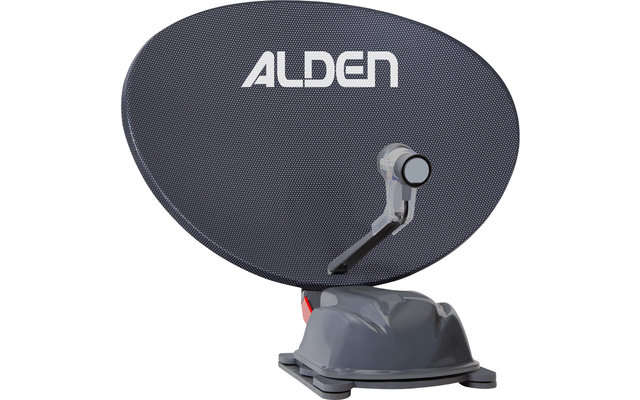 Alden AS2 80 HD Platinium sistema de satélite totalmente automático LNB único incl. módulo de control S.S.C. HD