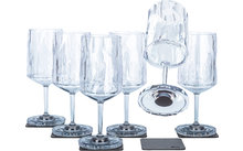 Silwy Copas de plástico con imán para el vino 6 piezas