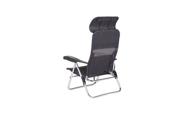 Crespo AL-205 Compact Beach Chair Strandstuhl grau