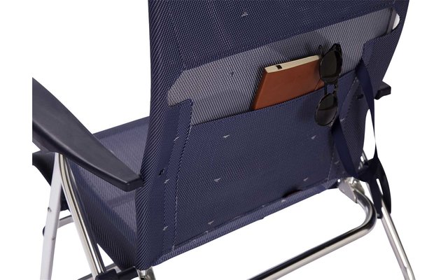 Crespo AL-205 Beach Chair Strandstuhl Compact dunkelblau