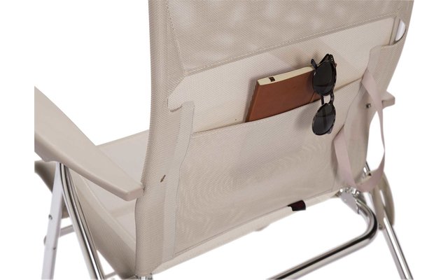 Crespo AL-205 Compact Beach Chair Strandstuhl beige