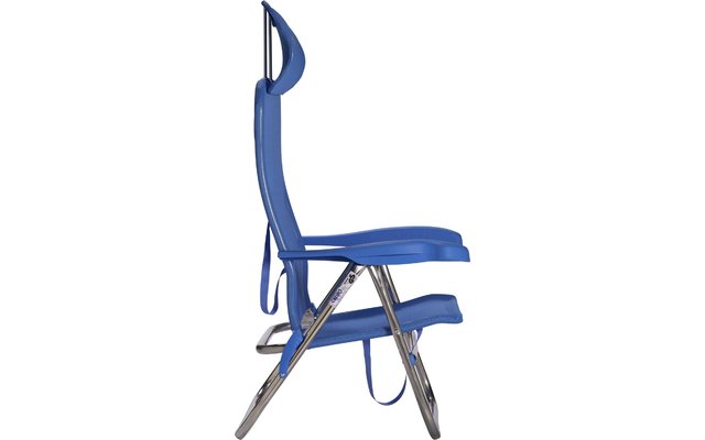 Chaise de plage Crespo AL-205 Beach Chair Compact bleue