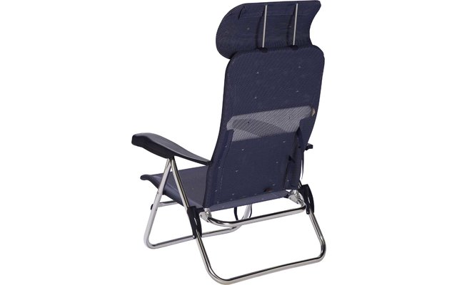 Crespo AL-205 Compact Beach Chair Strandstuhl dunkelblau