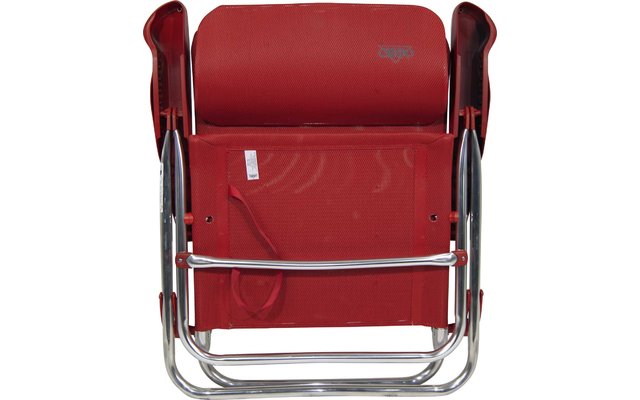 Spiaggina Crespo AL-205 Beach Chair Compact rosso