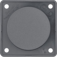 Berker Integro Blindverschluss anthrazit matt