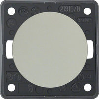 Berker Integro Taster Schlie&szlig;er mit Schraubklemmen edelstahl matt lackiert