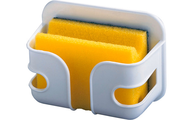 Caja de esponjas Wenko con limpiador de ollas