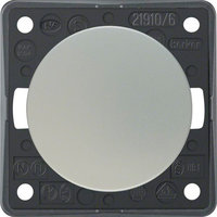 Berker Integro changeover switch chrome matt lacquered