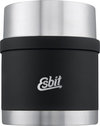 Esbit Sculptor Food-Thermobehälter inkl. Schüssel 18/8 Edelstahl Schwarz 500 ml