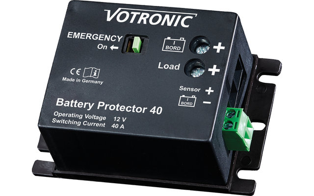 Protector de batería Votronic 40 Monitor de batería del motor