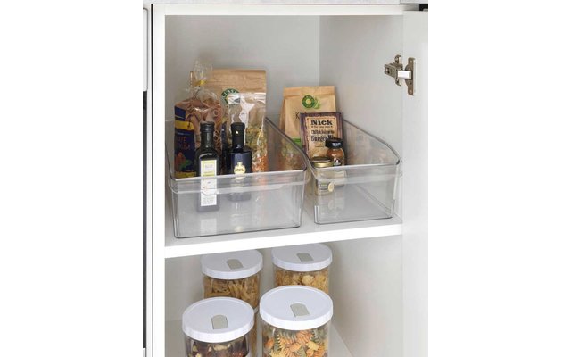 Wenko cabinet organizer storage box for kitchen cabinet and shelf