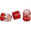 Coghlans zout/peper strooier 2,2 x 5,7 cm rood