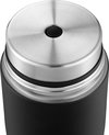 Esbit Sculptor Food-Thermobehälter inkl. Schüssel 18/8 Edelstahl Schwarz 750 ml