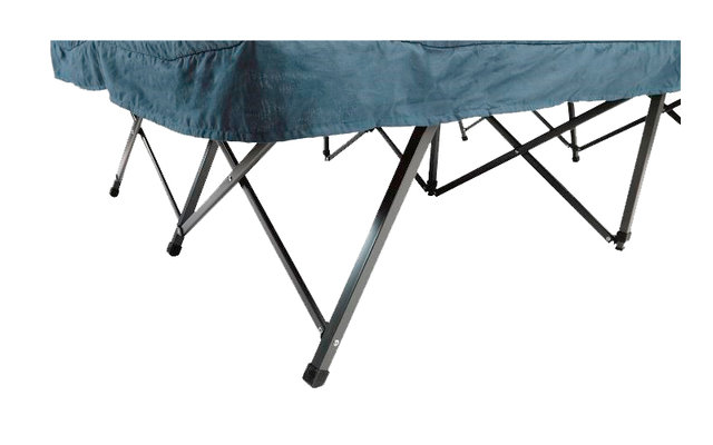 Catre de camping Outwell Centuple doble 194 × 134 cm azul