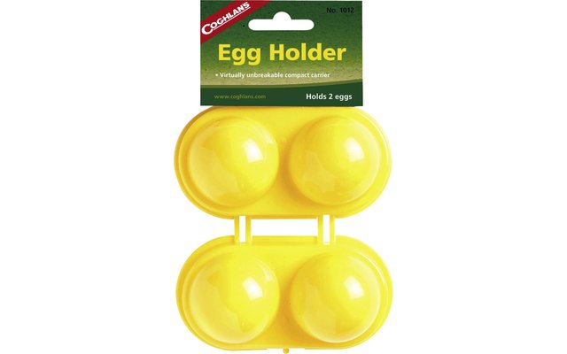 Coghlans egg box 2 eggs yellow