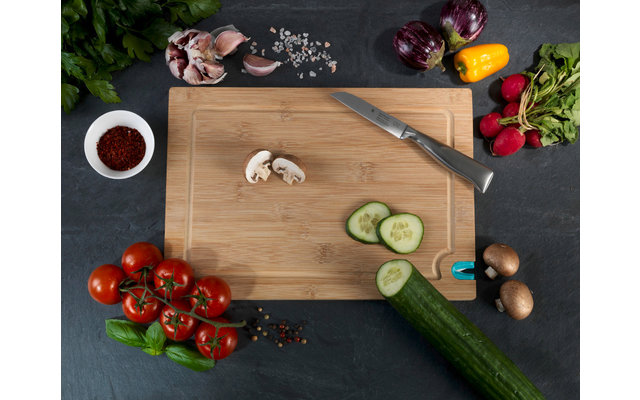 Wenko cutting board with knife sharpener 23 x 33 x 1.5 cm