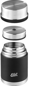 Esbit Sculptor Food-Thermobehälter inkl. Schüssel 18/8 Edelstahl Schwarz 750 ml