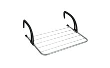 Metaltex Favonio Heizungs- und Balkonwäschetrockner silbergrau