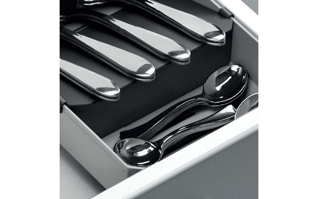 Metaltex cutlery collector Uni-Fit gray