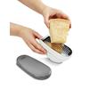 Metaltex universal grater with container and lid trio-box
