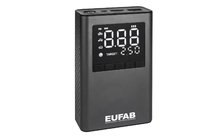 Eufab batterij aangedreven mini compressor met geïntegreerde powerbank 800 mAh