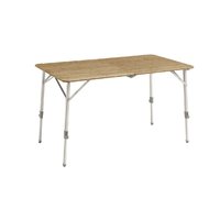 Outwell Custer Falttisch mit Bambustischplatte L