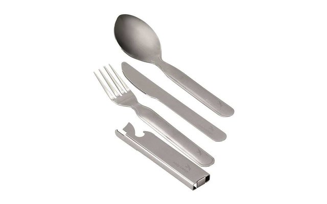Easy Camp Deluxe travel cutlery set 4 pieces