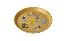 Koziol Small Plate Connect Plate Zoo Nature Wood 205 mm