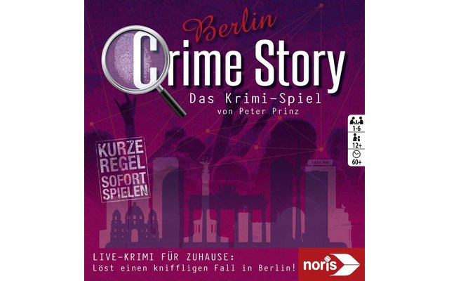 Zoch Crime Story Juego de Cartas de Crimen Berlín de 12 años